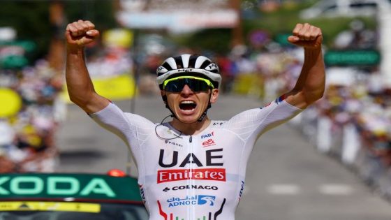 Cycling: Cycling-Pogacar wins Tour de France stage four and takes yellow jersey – MASHAHER