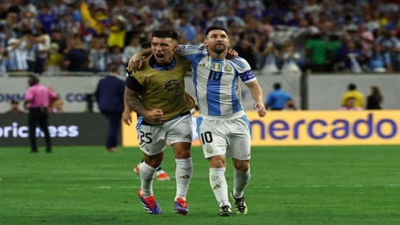 Football: Soccer-Argentina beat Ecuador on penalties to move into Copa America semis – MASHAHER