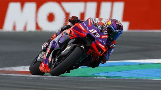 Cycling: Motorcycling-Martin smashes lap record to take pole at German Grand Prix – MASHAHER