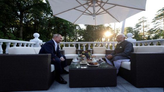 Putin, Modi hold informal talks at Kremlin leader’s residence – MASHAHER