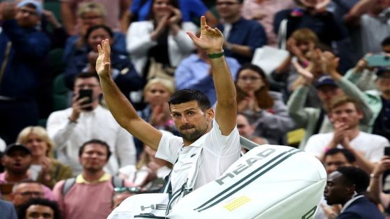 Tennis: Tennis-Djokovic lets rip after majestic performance, Zverev bows out ‘on one leg’ – MASHAHER