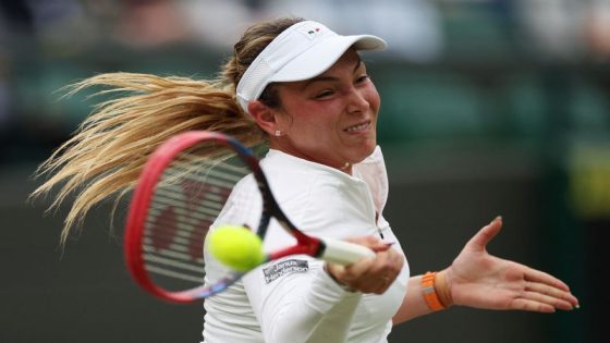 Tennis: Tennis-Vekic tames Sun at damp Wimbledon to seal semi-final spot – MASHAHER