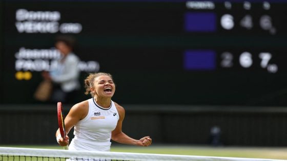 Tennis: Tennis-Comeback queen Krejcikova books Wimbledon final with effervescent Paolini – MASHAHER