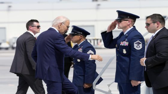 President Joe Biden tests positive for COVID-19 while campaigning in Las Vegas, has ‘mild symptoms’ – MASHAHER