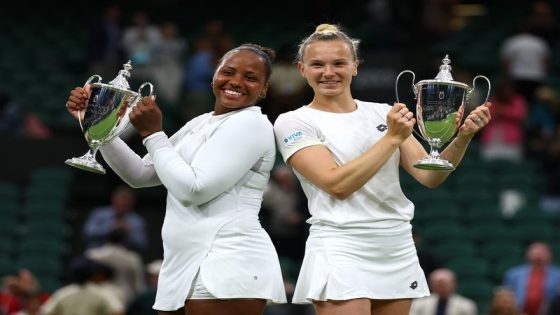 Tennis: Tennis-American Townsend wins Wimbledon doubles crown alongside Siniakova – MASHAHER