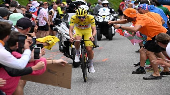 Cycling: Cycling-Riders association plans legal action against fan who threw chips at Pogacar – MASHAHER