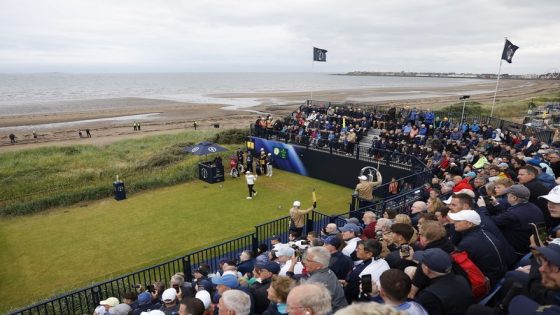 Golf: Golf-British Open gets under way at Troon – MASHAHER