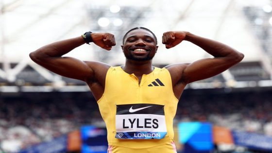 Athletics: Athletics-Lyles on course for Olympic glory after personal best in London – MASHAHER