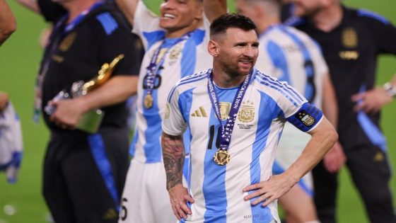 Football: Soccer-Messi ruled out for MLS All-Star Game after Copa injury – MASHAHER