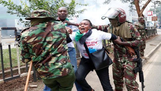 Kenyan protesters detained in march to honour fallen comrades – MASHAHER