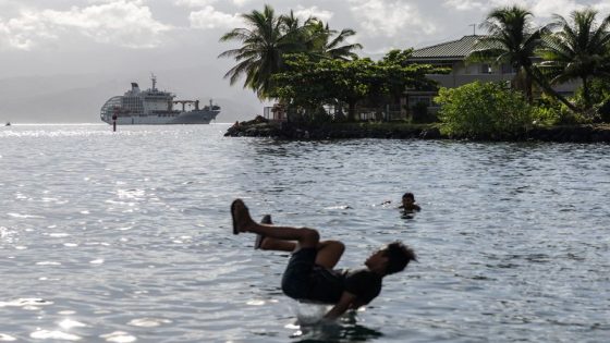 Other Sports: Olympics-Surfing-Olympic surfers score with ‘awesome’ floating athlete’s village – MASHAHER