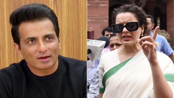 On Sonu Sood’s Post About Controversial Kanwar Yatra Order, Kangana Ranaut’s Rejoinder – MASHAHER