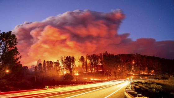 Wildfire sparked by a burning car triples in size in a day. A 42-year-old man is arrested – MASHAHER