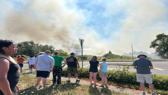 Brush fire south of Eugene Airport, evacuations off Green Hill Road – MASHAHER