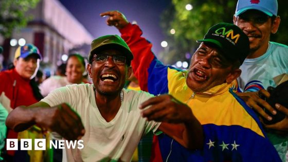 Choreographed celebrations as Nicolas Maduro claims victory – MASHAHER