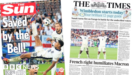 ‘French right humiliates Macron’ and England ‘Saved by the Bell’ – MASHAHER