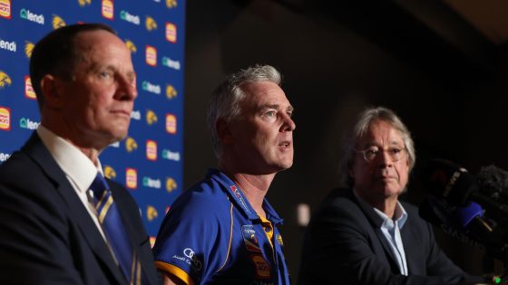 Adam Simpson unsure on coaching farewell game, awkward moment in press conference, parted ways with West Coast Eagles, comments, latest news – MASHAHER