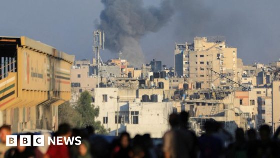 Israel hits Gaza City as tanks re-enter central areas – MASHAHER