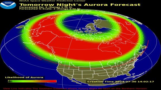 Northern lights may be visible over Massachusetts this week. Here’s when to look for them – MASHAHER