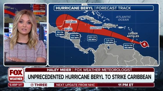 ‘Extremely dangerous Category 4 Hurricane Beryl closing in on Windward Islands,’ NHC warns – MASHAHER