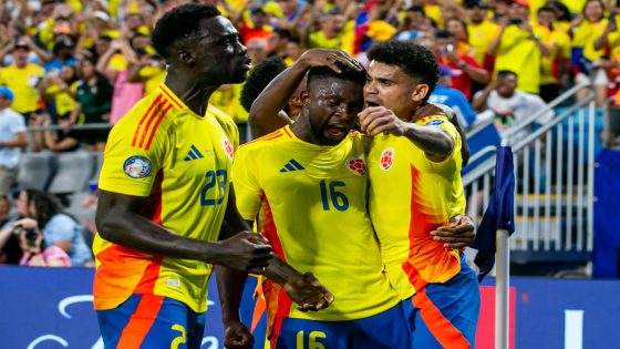 Copa América: Colombia upends Uruguay a man down in tense semifinal that ends in violence – MASHAHER