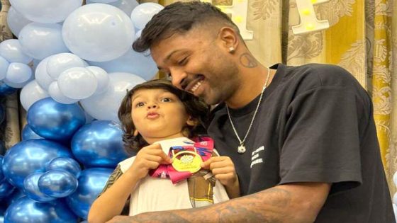 Hardik Pandya shares heartfelt moments with son Agastya on his birthday, watch : Bollywood News – MASHAHER