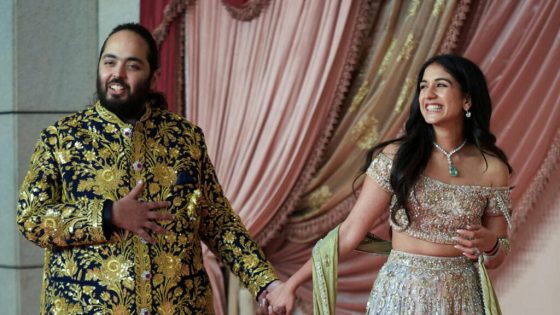 Global elite flock to extravagant Indian wedding of billionaire Ambani’s son – MASHAHER