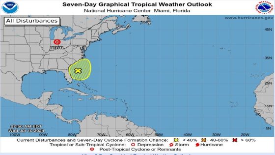 National Hurricane Center watching spot off Florida’s east coast after Beryl’s devastation – MASHAHER