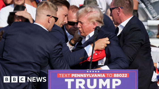 Trump rushed off stage at Pennsylvania rally – MASHAHER