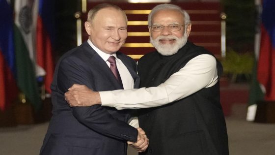 Indian Prime Minister Modi makes first visit to Russia since the start of its war on Ukraine – MASHAHER