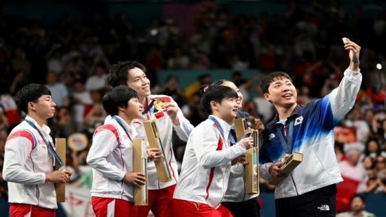 North-South Korea Olympic podium selfie goes viral – MASHAHER