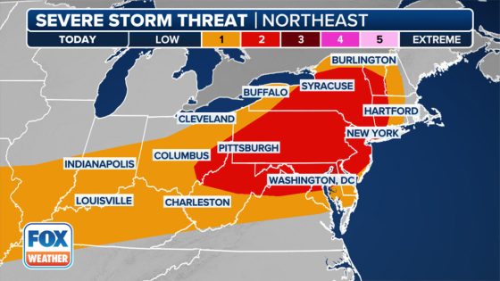 Storms could bring heavy rain, damaging winds l Forecast – MASHAHER