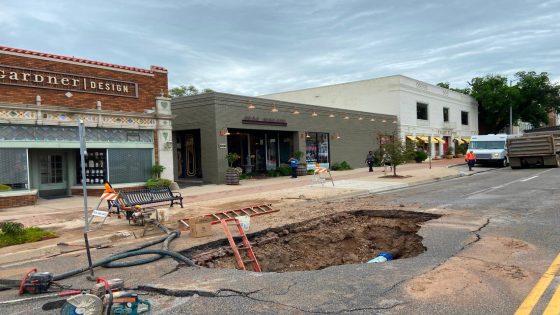 Sinkhole appears in east Wichita street, diverting traffic. Here’s what caused it – MASHAHER