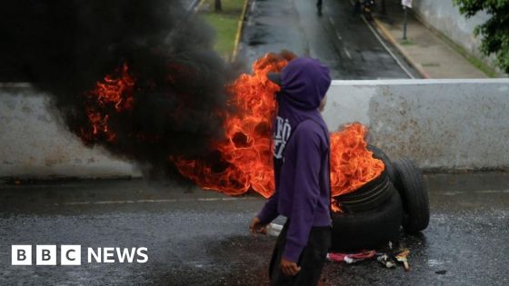 Protesters head for presidential palace after Maduro victory claim – MASHAHER