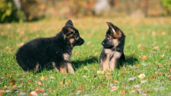 4 German Shepherd Mix Puppies Abandoned at Georgia Church – MASHAHER