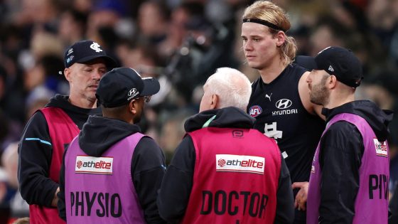 Tom De Koning to miss rest of the home and away season due to a collapsed lung and foot fracture, Carlton Blues injury news, latest – MASHAHER