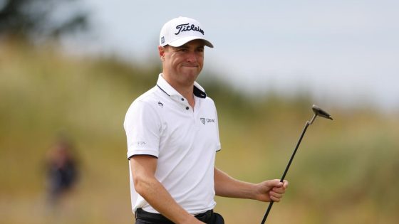 Putter change lifts Justin Thomas to first-round lead at Scottish Open – MASHAHER