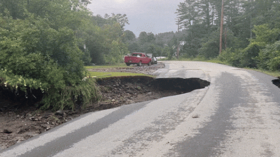 Severe Flooding Destroys Vermont Roads – MASHAHER