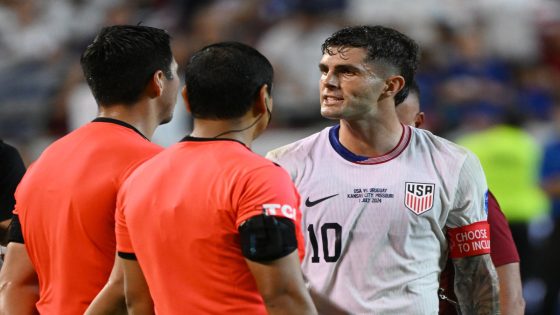 Copa América: Christian Pulisic, USMNT blast referee after loss to Uruguay, curious ‘offside goal’ – MASHAHER