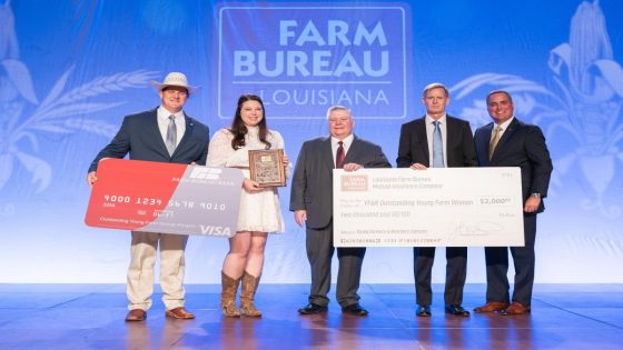 Lafayette Parish woman named Louisiana Farm Bureau Outstanding Young Farm Woman – MASHAHER