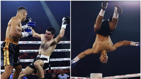 Mounir Fathi crushes Anton Markovic in first round, celebrates with two backflips, video, results, Billy Dib, – MASHAHER