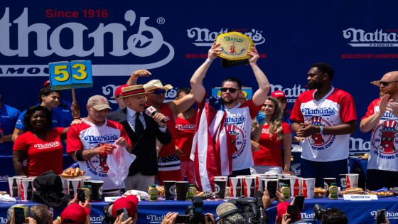 Nathan’s Hot Dog Eating Contest 2024 winner: Patrick Bertoletti wins, while Joey Chestnut triumphs at alternate event – MASHAHER