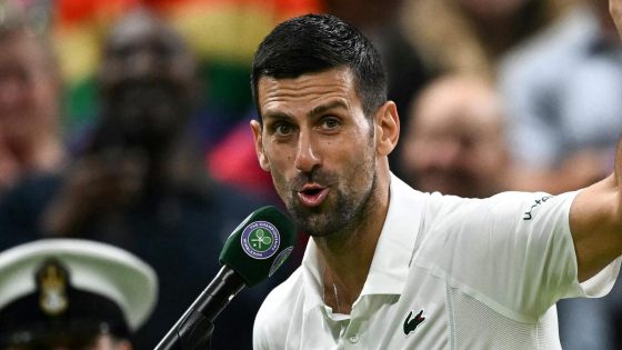 Scores, results, Novak Djokovic hits out at Wimbledon crowd, Novak Djokovic interview, Elina Svitolina in tears, Taylor Fritz, Alex de Minaur, latest, updates – MASHAHER