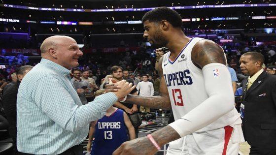 Clippers owner Steve Ballmer took losing Paul George in free agency hard: ‘I hated it’ – MASHAHER