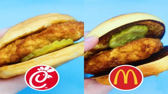 I tried the same chicken sandwich at McDonald’s and Chick-fil-A, and I’d stick with the cheaper one next time – MASHAHER