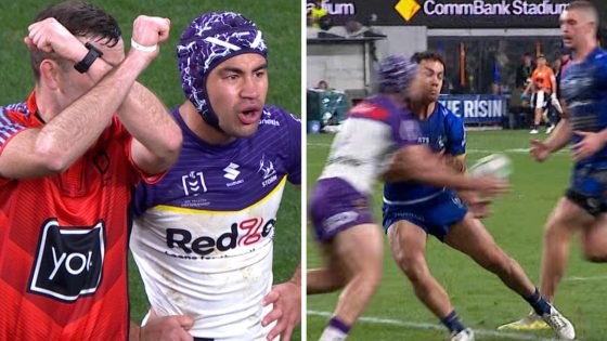 Jahrome Hughes put on report for a head clash with Daejarn asi, Melbourne Storm vs Parramatta Eels, video – MASHAHER