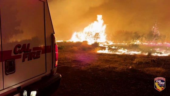 Watch: Park Fire continues to rage as thousands of firefighters fight to douse flames – MASHAHER