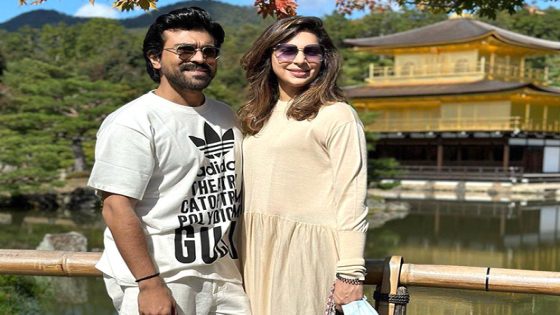 Ram Charan and Upasana Kamineni wins heart, enjoys Indian meal at London restaurant : Bollywood News – MASHAHER