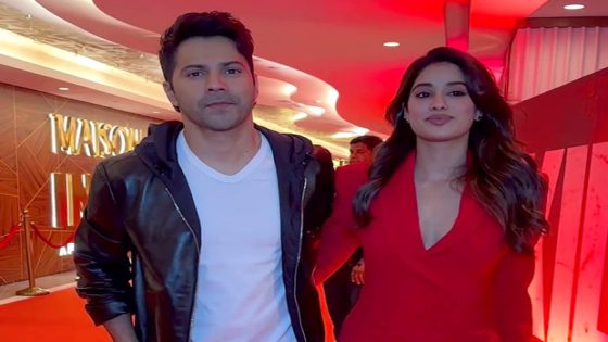 Varun Dhawan and Janhvi Kapoor steal the show at Kill premiere with ‘Bawaal’ reunion : Bollywood News – MASHAHER