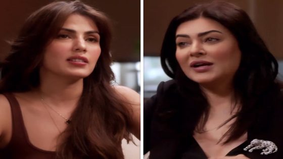 Rhea Chakraborty launches new podcast ‘Chapter 2’ with first episode featuring Sushmita Sen 2 : Bollywood News – MASHAHER